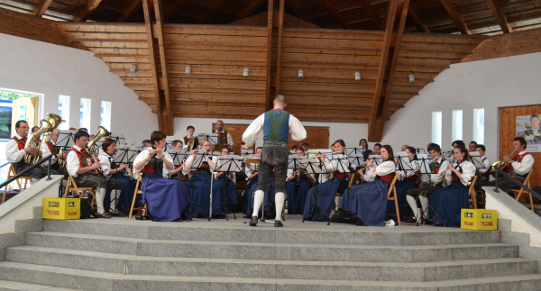 Konzert beim Pfingstfest in Mühlen in Taufers, am 08.06.2014